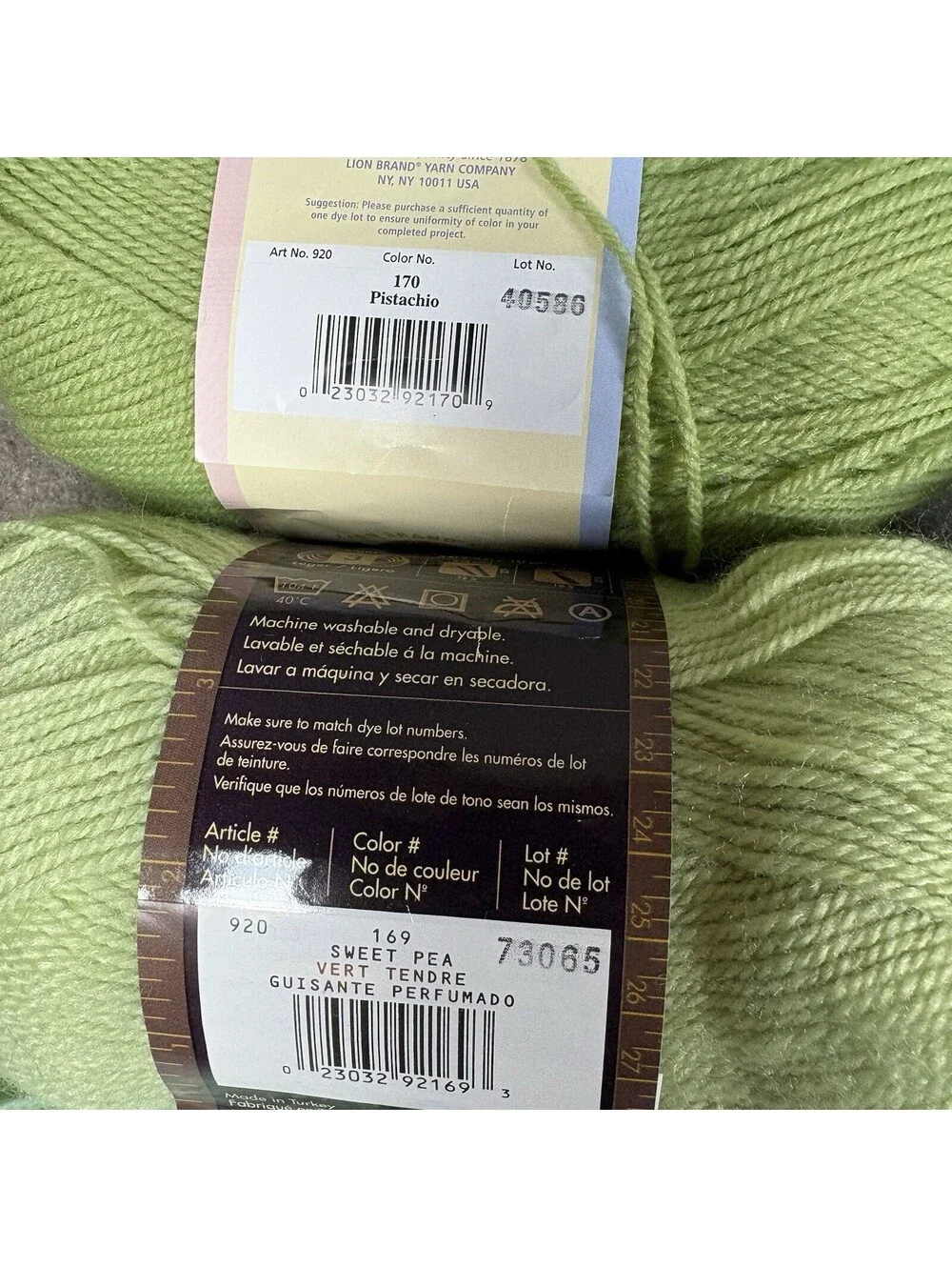 lion brand assorted colors